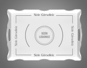 Promosyon Orta Saplı Tepsi