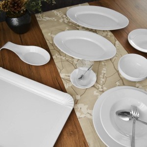 4 Kişilik 25 Parça Melamin Yemek Takımı